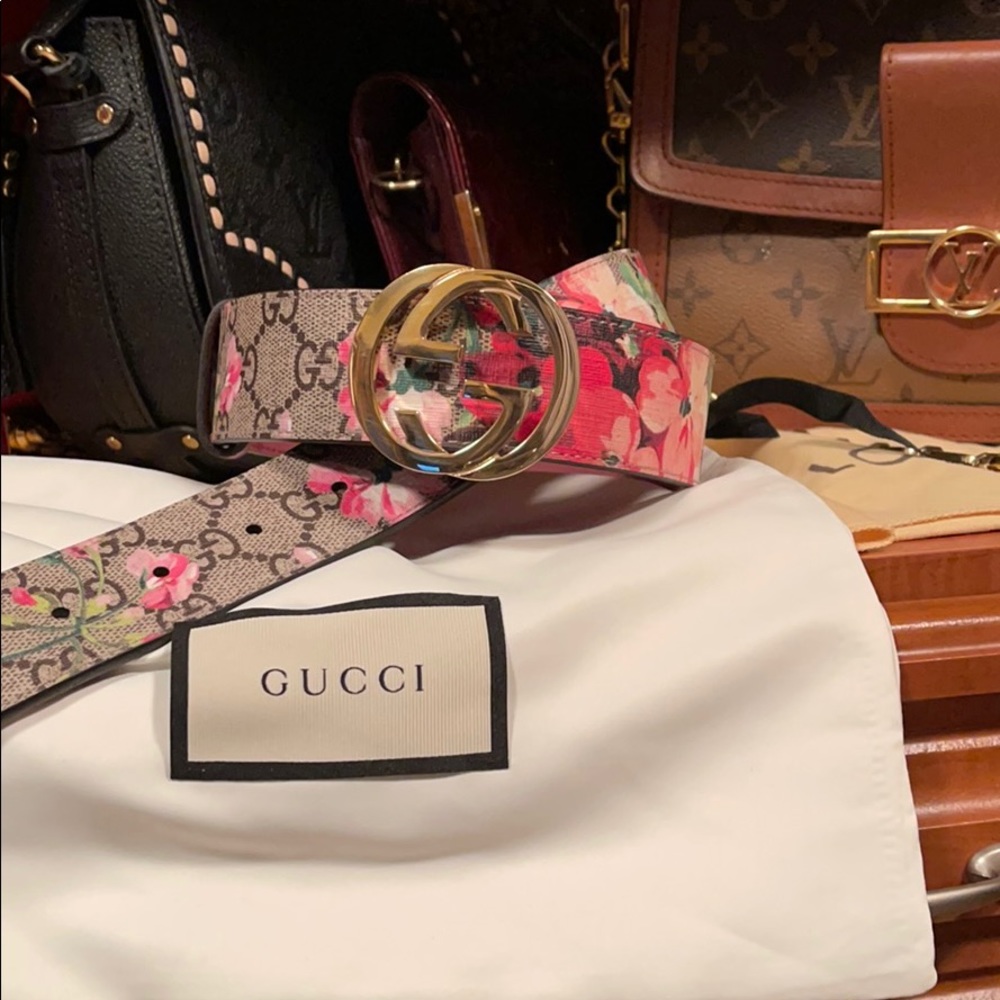 Gucci Floral Blooms Belt